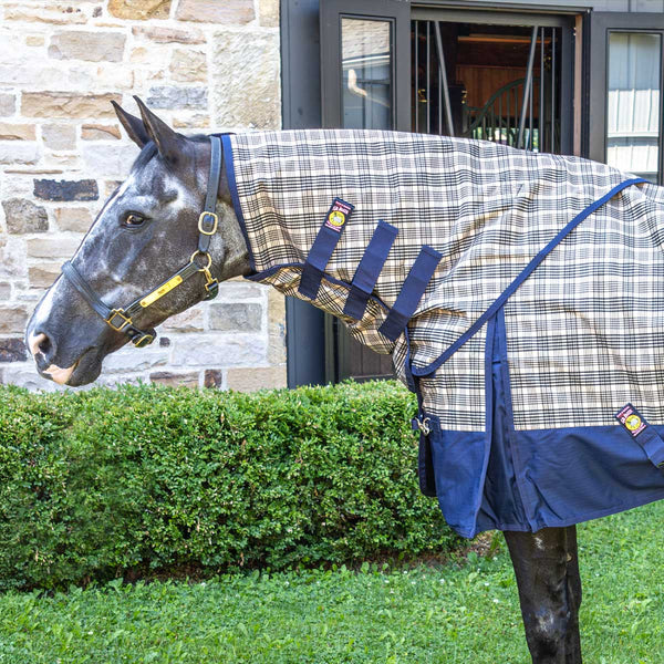 5/A Baker Black Label Turnout Sheet Neck Cover - Navy